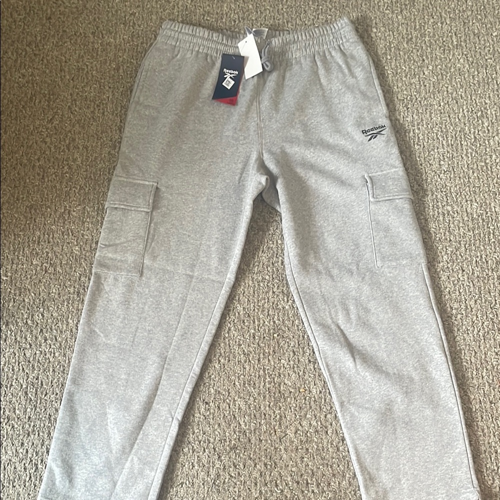 Reebok Gray Jogger Pants